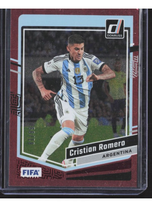 Cristian Romero, Card, 2023-24 Panini Donruss Soccer, LIMIT