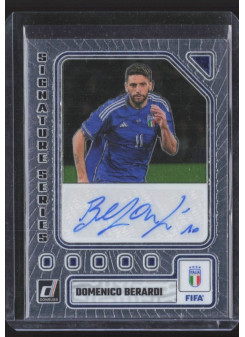Domenico Berardi, Kartička, 2023-24 Panini Donruss Soccer, AUTOGRAPH