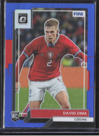 David Zima, Kartička, 2022-23 Panini Donruss Soccer, LIMIT