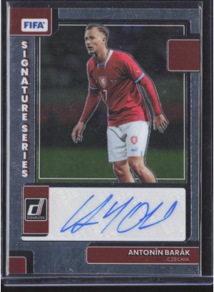 Antonin Barak, Card, 2022-23 Panini Donruss Soccer, AUTOGRAPH
