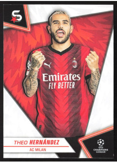 Theo Hernández, Kartička, 2023-24 Topps Superstars UEFA Club Competitions, BASE
