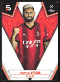 Olivier Giroud, Kartička, 2023-24 Topps Superstars UEFA Club Competitions, BASE