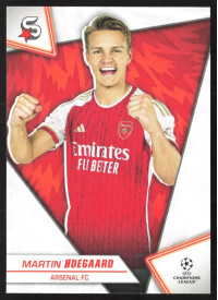 Martin Ødegaard, Kartička, 2023-24 Topps Superstars UEFA Club Competitions, BASE