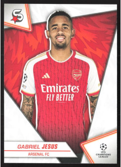 Gabriel Jesus, Kartička, 2023-24 Topps Superstars UEFA Club Competitions, BASE