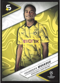 Youssoufa Moukoko, Kartička, 2023-24 Topps Superstars UEFA Club Competitions, BASE