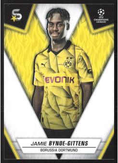 Jamie Bynoe-Gittens, Kartička, 2023-24 Topps Superstars UEFA Club Competitions, BASE