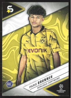 Paris Brunner, Kartička, 2023-24 Topps Superstars UEFA Club Competitions, BASE