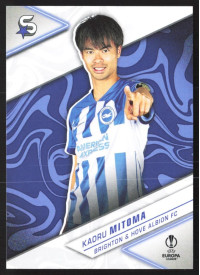 Kaoru Mitoma, Kartička, 2023-24 Topps Superstars UEFA Club Competitions, BASE