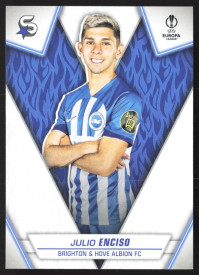 Julio Enciso, Kartička, 2023-24 Topps Superstars UEFA Club Competitions, BASE