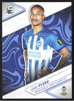 João Pedro, Kartička, 2023-24 Topps Superstars UEFA Club Competitions, BASE