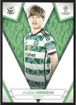 Kyogo Furuhashi, Kartička, 2023-24 Topps Superstars UEFA Club Competitions, BASE