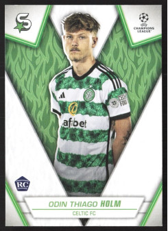 Odin Thiago Holm, Kartička, 2023-24 Topps Superstars UEFA Club Competitions, BASE