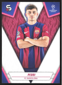 Pedri, Kartička, 2023-24 Topps Superstars UEFA Club Competitions, BASE