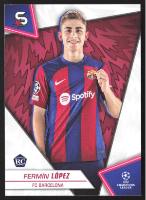 Fermín López, Card, 2023-24 Topps Superstars UEFA Club Competitions, BASE