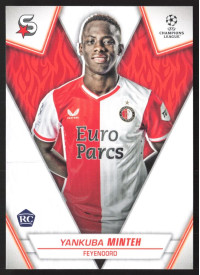 Yankuba Minteh, Kartička, 2023-24 Topps Superstars UEFA Club Competitions, BASE