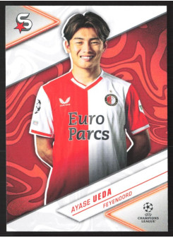 Ayase Ueda, Kartička, 2023-24 Topps Superstars UEFA Club Competitions, BASE