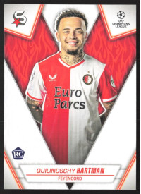 Quilindschy Hartman, Kartička, 2023-24 Topps Superstars UEFA Club Competitions, BASE