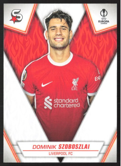 Dominik Szoboszlai, Kartička, 2023-24 Topps Superstars UEFA Club Competitions, BASE
