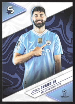 Joško Gvardiol, Kartička, 2023-24 Topps Superstars UEFA Club Competitions, BASE