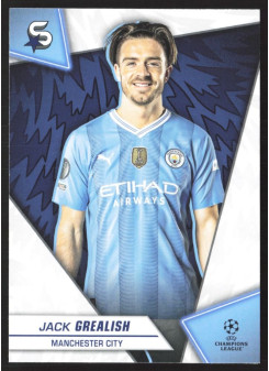Jack Grealish, Kartička, 2023-24 Topps Superstars UEFA Club Competitions, BASE