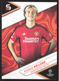 Rasmus Højlund, Kartička, 2023-24 Topps Superstars UEFA Club Competitions, BASE