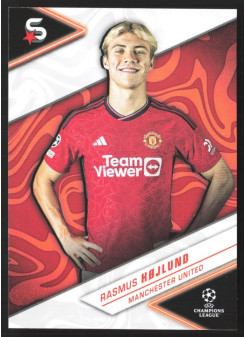 Rasmus Højlund, Kartička, 2023-24 Topps Superstars UEFA Club Competitions, BASE