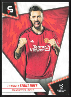 Bruno Fernandes, Kartička, 2023-24 Topps Superstars UEFA Club Competitions, BASE