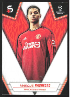Marcus Rashford, Kartička, 2023-24 Topps Superstars UEFA Club Competitions, BASE