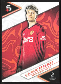Alejandro Garnacho, Kartička, 2023-24 Topps Superstars UEFA Club Competitions, BASE