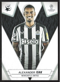 Alexander Isak, Kartička, 2023-24 Topps Superstars UEFA Club Competitions, BASE