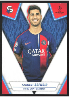 Marco Asensio, Kartička, 2023-24 Topps Superstars UEFA Club Competitions, BASE
