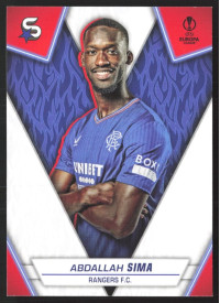Abdallah Sima, Kartička, 2023-24 Topps Superstars UEFA Club Competitions, BASE