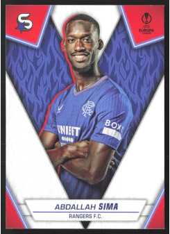 Abdallah Sima, Kartička, 2023-24 Topps Superstars UEFA Club Competitions, BASE
