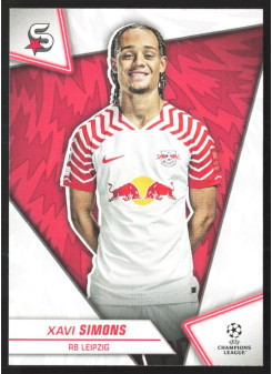 Xavi Simons, Kartička, 2023-24 Topps Superstars UEFA Club Competitions, BASE
