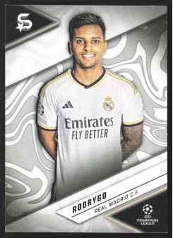 Rodrygo, Kartička, 2023-24 Topps Superstars UEFA Club Competitions, BASE