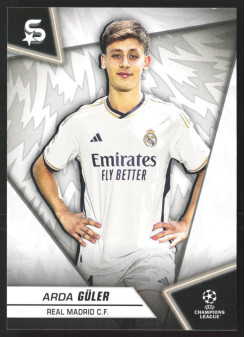 Arda Güler, Kartička, 2023-24 Topps Superstars UEFA Club Competitions, BASE