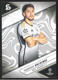 Federico Valverde, Kartička, 2023-24 Topps Superstars UEFA Club Competitions, BASE