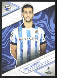 Mikel Merino, Kartička, 2023-24 Topps Superstars UEFA Club Competitions, BASE