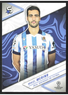 Mikel Merino, Kartička, 2023-24 Topps Superstars UEFA Club Competitions, BASE