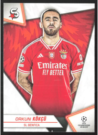 Orkun Kökçü, Kartička, 2023-24 Topps Superstars UEFA Club Competitions, BASE