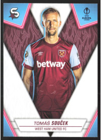Tomáš Souček, Kartička, 2023-24 Topps Superstars UEFA Club Competitions, BASE