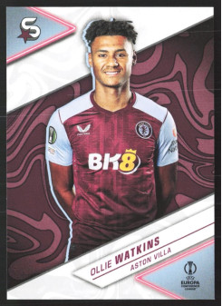 Ollie Watkins, Kartička, 2023-24 Topps Superstars UEFA Club Competitions, BASE