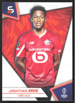 Jonathan David, Kartička, 2023-24 Topps Superstars UEFA Club Competitions, BASE