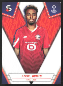 Angel Gomes, Kartička, 2023-24 Topps Superstars UEFA Club Competitions, BASE