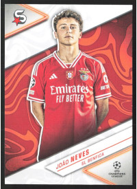 João Neves, Kartička, 2023-24 Topps Superstars UEFA Club Competitions, BASE