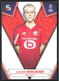 Hákon Haraldsson, Kartička, 2023-24 Topps Superstars UEFA Club Competitions, BASE