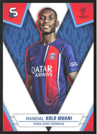 Randal Kolo Muani, Kartička, 2023-24 Topps Superstars UEFA Club Competitions, BASE
