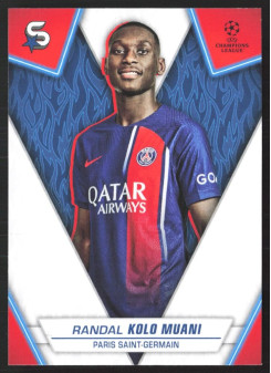 Randal Kolo Muani, Kartička, 2023-24 Topps Superstars UEFA Club Competitions, BASE