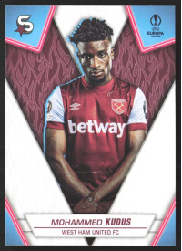 Mohammed Kudus, Kartička, 2023-24 Topps Superstars UEFA Club Competitions, BASE