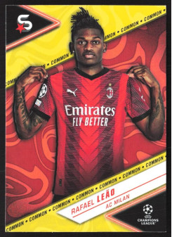 Rafael Leão, Kartička, 2023-24 Topps Superstars UEFA Club Competitions, BASE